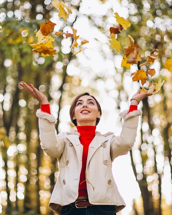 Person navigating a life transition
